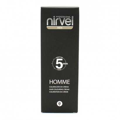 Dye No Ammonia Men 5 Minutes Nirvel G7 Light grey (30 ml)-Hair Dyes-Verais
