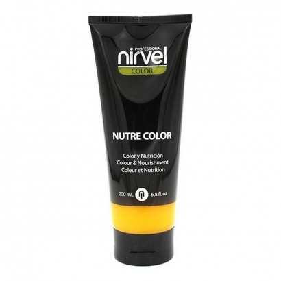 Zeitlich begrenzter Farbstoff Nutre Color Nirvel Gelb (200 ml)-Haarfärbemittel-Verais