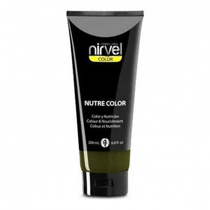 Zeitlich begrenzter Farbstoff Nutre Color Nirvel grün (200 ml)-Haarfärbemittel-Verais