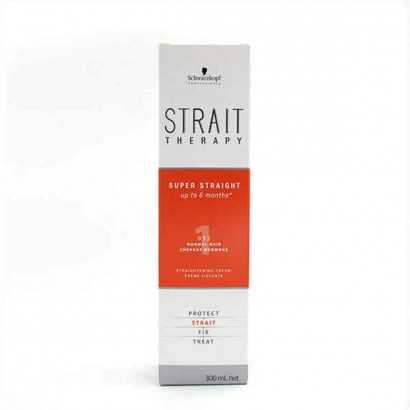 Styling Cream STRAIT STYLING THERAPY Schwarzkopf (300 ml)-Hair masks and treatments-Verais