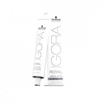 Teinture permanente Igora Royal Absolutes Schwarzkopf Slate Grey (60 ml)-Teintures capillaires-Verais