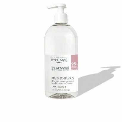 Daily use shampoo Byphasse Back to Basics All hair types (750 ml)-Shampoos-Verais