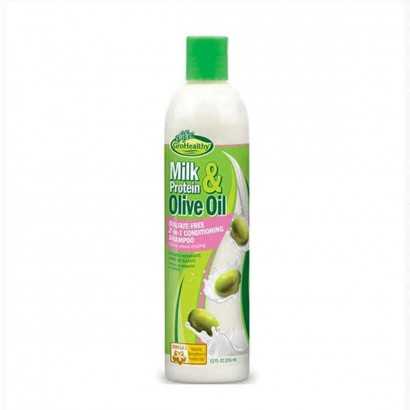 Shampoo and Conditioner Grohealthy Milk Proteins & Olive Oil 2 In 1 Sofn'free-Shampoos-Verais