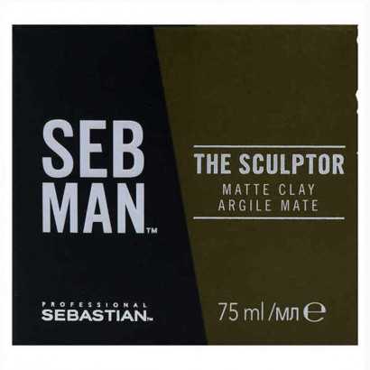 Cera Moldeadora Sebman The Sculptor Matte Finish Sebastian Man The 75 ml (75 ml)-Ceras para el pelo-Verais