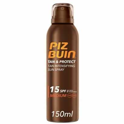 Bräunungsspray Tan & Protect Medium Piz Buin Tan Protect Intensifying Spf 15 Spf 15 (150 ml)-Sonnenschutz in Sprayform-Verais