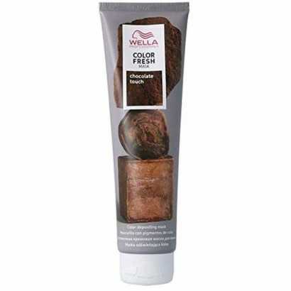 Hair Mask Color Fresh Wella Chocolate (150 ml)-Hair masks and treatments-Verais