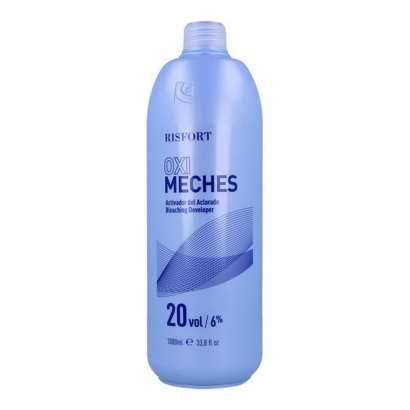Hair Oxidizer Risfort Oxidante Mechas 20 Vol 6 % Wicks (1000 ml)-Hair Dyes-Verais