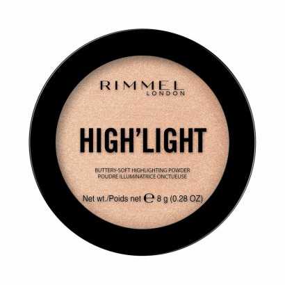 Compact Bronzing Powders High'Light Rimmel London 99350066694 Nº 002 Candleit 8 g-Tanning lotions-Verais