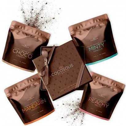 Detergente Esfoliante Luxury Coffee Scrub Box Cocosolis (4 x 70 ml)-Cofanetti di Profumi e Cosmetici-Verais