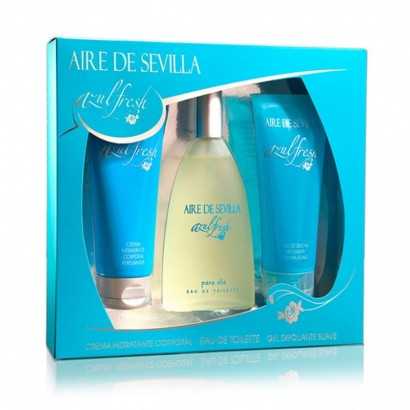 Unisex' Perfume Set Aire de Sevilla Azul Fresh Aire Sevilla 13584 3 Pieces (3 pcs)-Cosmetic and Perfume Sets-Verais