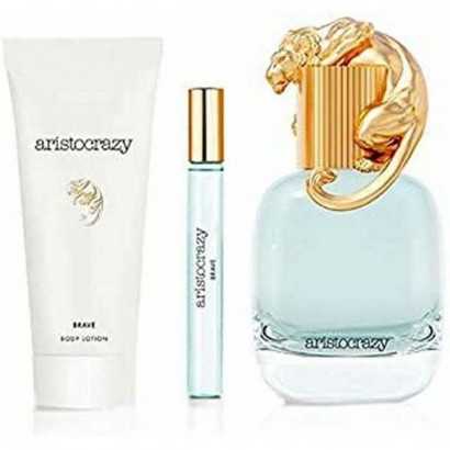 Women's Perfume Set Brave Aristocrazy 860110 (3 pcs)-Cosmetic and Perfume Sets-Verais