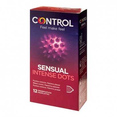Intense Condoms Intense Dots Control (12 uds)-Condoms-Verais