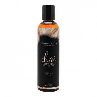 Massage Oil Chai 240 ml Intimate Earth 771044-240 Vanilla Sweet-Erotic oils-Verais
