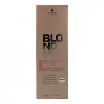 Acondicionador Blondme Keratin Restore All Blondes Schwarzkopf (200 ml)-Suavizantes y acondicionadores-Verais