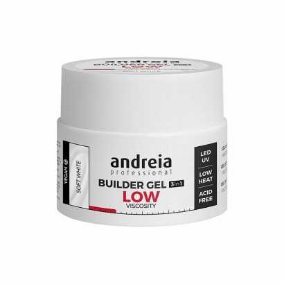 Esmalte de uñas en gel Builder Low Viscosity Andreia Professional Builder Blanco (44 g)-Manicura y pedicura-Verais