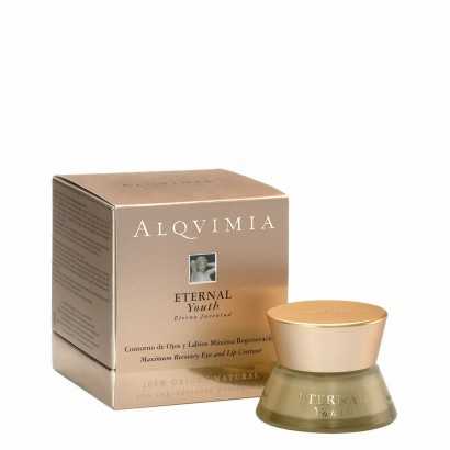 Anti-ageing Cream for the Eye and Lip Contour Eternal Youth Alqvimia (15 ml)-Eye contour creams-Verais