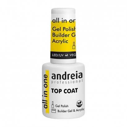 Nail polish Andreia Professional All Top Coat (10,5 ml)-Manicure and pedicure-Verais