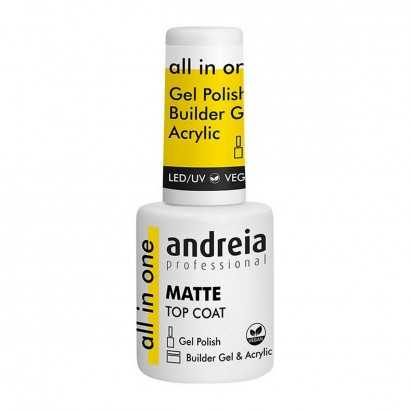 Esmalte de uñas Andreia All In One Matte Top Coat (10,5 ml)-Manicura y pedicura-Verais