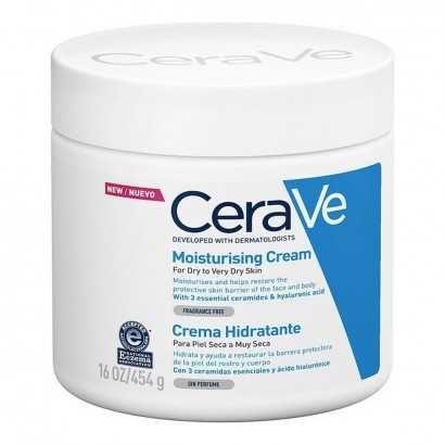 Crème ultra hydratante CeraVe Peaux très sèches (454 g)-Crèmes et lait pour le corps-Verais