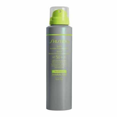 Spray Sun Protector Sports Invisible Shiseido SPF 50+ (150 ml)-Body sun protection cream spray-Verais