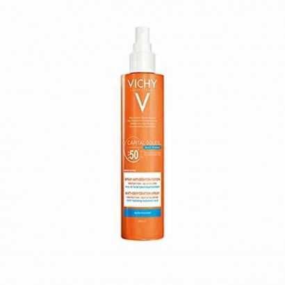 Spray Protezione Solare Capital Soleil Vichy SPF 50 (200 ml)-Creme corpo protettive in spray-Verais
