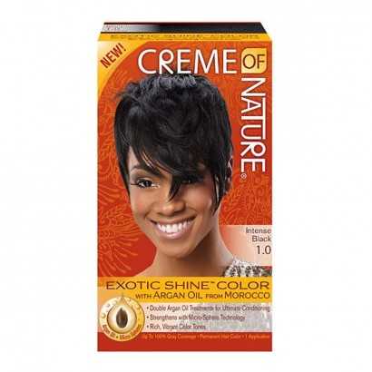 Permanent Dye Creme Of Nature 0075724232679 Nº 1.0 Black-Hair Dyes-Verais