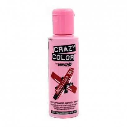 Dauerfärbung Crazy Color 40 Vermillion Red (100 ml)-Haarfärbemittel-Verais