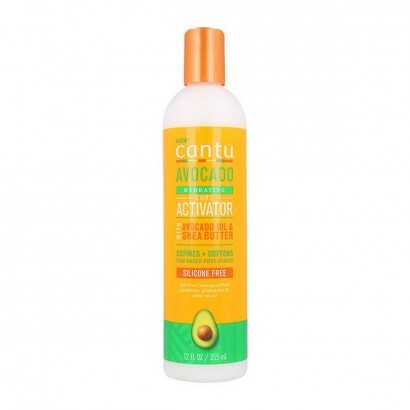Hydrating Cream for Curly Hair Cantu Avocado Hydrating (355 ml)-Hair masks and treatments-Verais