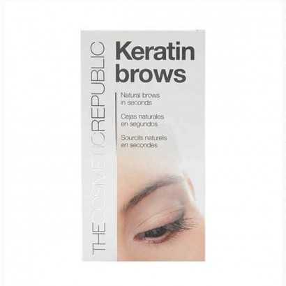 Eyebrow Treatment The Cosmetic Republic Keratin Kit Light Brown-Mascara-Verais