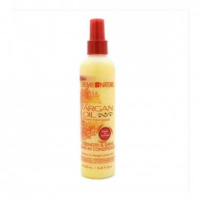 Après-shampooing Leave In Creme Of Nature Huile d'Argan (250 ml)-Adoucisseurs et conditionneurs-Verais