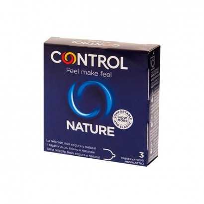 Condoms Nature Control (3 uds)-Condoms-Verais