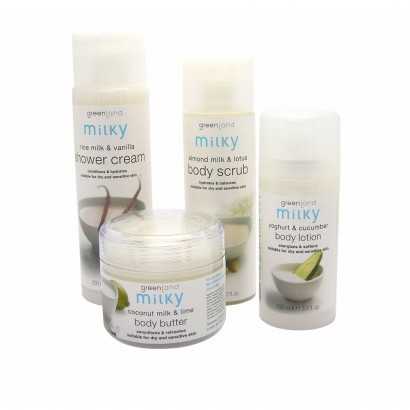Body Lotion Greenland Shower Mousse Coconut MIlk (200 ml)-Moisturisers and Exfoliants-Verais