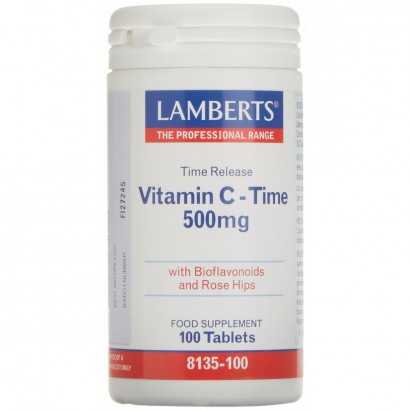 Vitamina C Lamberts L08135 100 Cápsulas Vitamina C-Suplementos Alimenticios-Verais