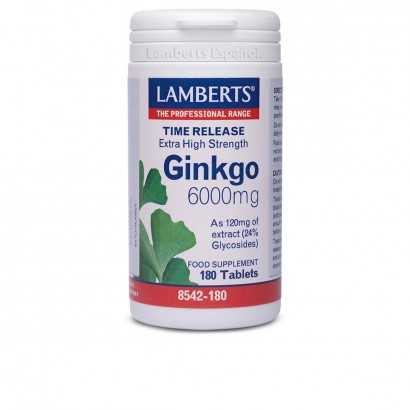 Ginkgo biloba Lamberts Ginkgo Biloba Ginkgo 180 Unidades (180 uds)-Suplementos Alimenticios-Verais