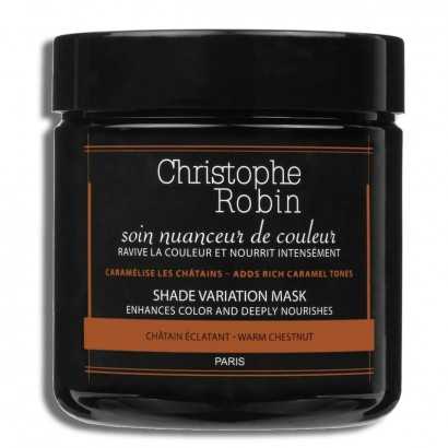 Color pigment mask Christophe Robin Warm Chestnut 250 ml-Hair masks and treatments-Verais
