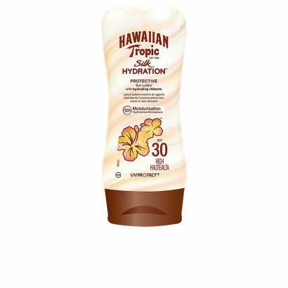 Protector Solar Silk Hidratation Hawaiian Tropic 30 (180 ml)-Cremas corporales protectoras-Verais