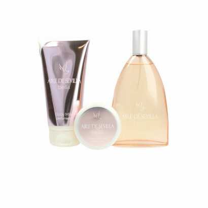 Women's Perfume Set Aire Sevilla Bella (3 pcs)-Cosmetic and Perfume Sets-Verais