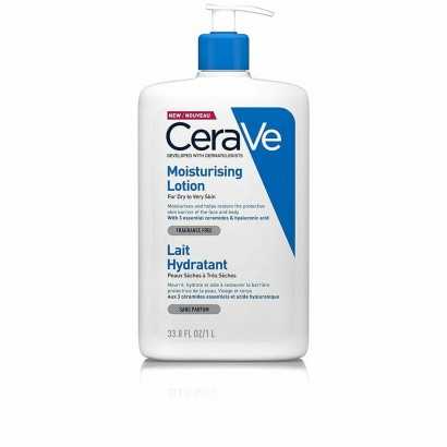 Body Lotion CeraVe Very dry skin (1000 ml)-Moisturisers and Exfoliants-Verais