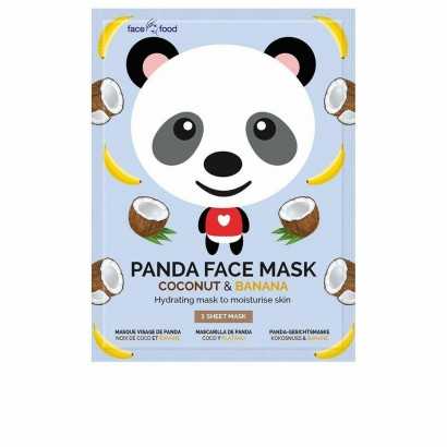 Feuchtigkeitsspendend Gesichtsmaske 7th Heaven Animal Panda Coco Banane (1 uds)-Gesichtsmasken-Verais
