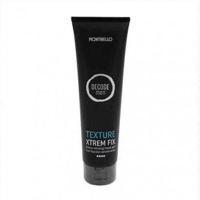 Gel Decode Texture Men Xtrem Fix Montibello DTEX (150 ml)-Hair waxes-Verais
