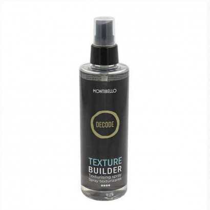 Spray Fijador Decode Texture Builder Montibello (200 ml)-Ceras para el pelo-Verais