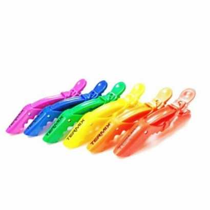 Hair clips Termix Pride Rainbow (6 uds)-Combs and brushes-Verais