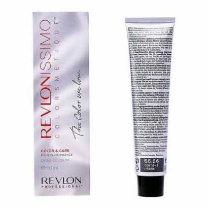 Dauerfärbung Revlonissimo Revlon Revlonissimo Colorsmetique NMT 66,66 Nº 66.66 (60 ml)-Haarfärbemittel-Verais