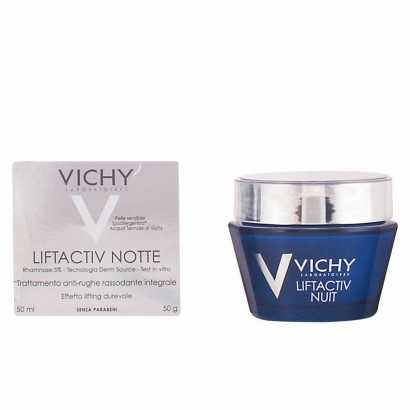 Anti-Wrinkle Night Cream Vichy Liftactive Nuit Firming (50 ml)-Anti-wrinkle and moisturising creams-Verais