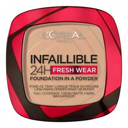 Maquillaje Compacto L'Oreal Make Up Infallible Fresh Wear 24 horas 130 (9 g)-Maquillajes y correctores-Verais