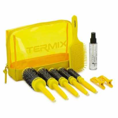Set of combs/brushes Termix Brushing Yellow-Combs and brushes-Verais