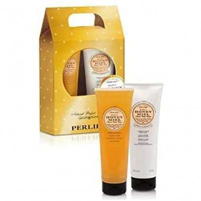 Unisex Cosmetic Set Perlier Honey (2 pcs)-Cosmetic and Perfume Sets-Verais