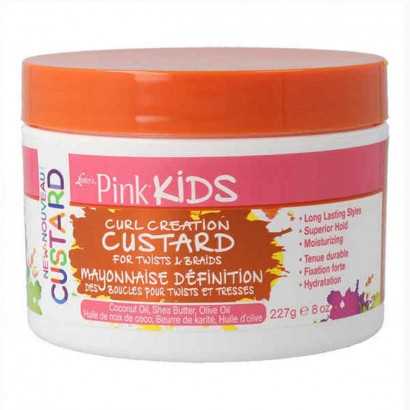 Hair Lotion Luster Pink Kids Curl Creation Custard Curly Hair (227 g)-Hair masks and treatments-Verais