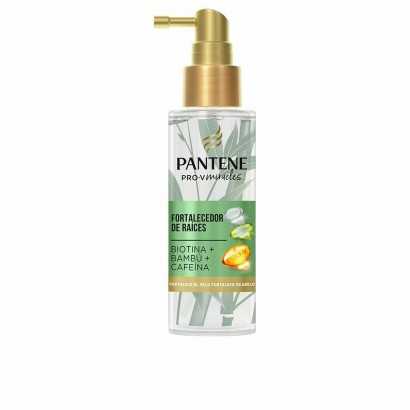 Strengthening Hair Treatment Pantene Pantene Fortalecedor Raices Bamboo Biotin Caffeine 100 ml-Hair masks and treatments-Verais
