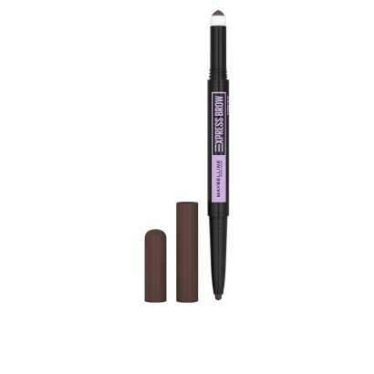 Eyebrow Pencil Maybelline Express Brow Satin Duo 04 Dark Brown-Eyeliners and eye pencils-Verais